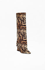 Women's Kenya Tiger Wedge Boots