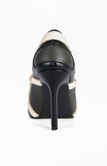 Women's Firestring Black Point-Toe Stiletto Pumps