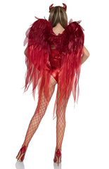 Devil Wings and Horn Headband Set
