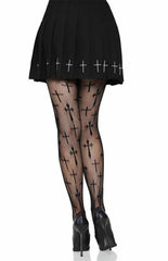 Worship Me Net Tights