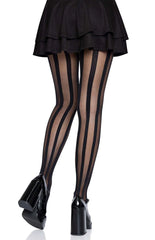 Beck Vertical Striped Tights