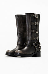 Women's Leather Rocky Boots