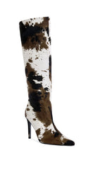 Women's Syreali Cow Hair Stiletto Boots