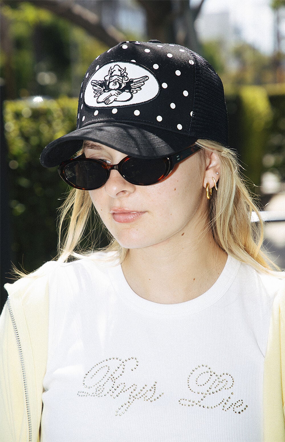 Polka Dot Trucker Hat