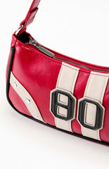 80 Varsity Faux Leather Shoulder Bag