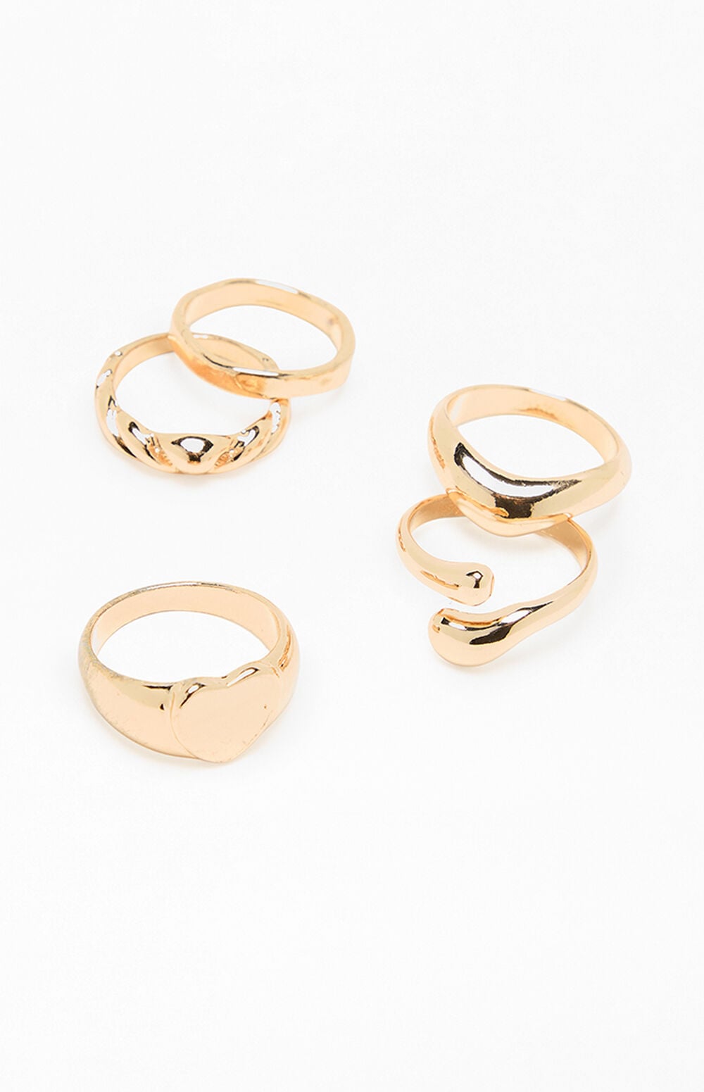 5 Pack Maddy Chunky Rings