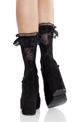 Blossom Lace Ankle Socks