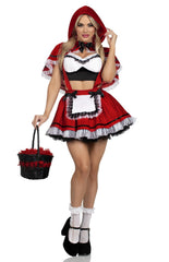 Flirty Miss Red Riding Hood Costume