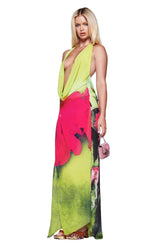 Samantha Maxi Dress - Orchid Print