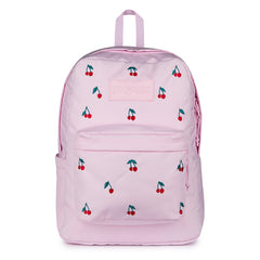 SuperBreak® Plus Backpack in Pink Ice Cherry Embroidery