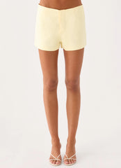 Constantine Mini Shorts - Yellow