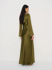 Pike Silk Maxi Dress