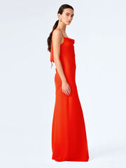 Koko Dress in Tangerine