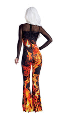 Flame Jumpsuit Costume - Image 3