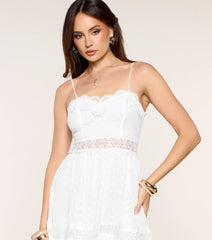 Pretty Little Tie-Back Skater Dress