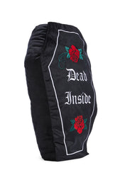 Dead Inside Throw Pillow