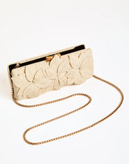 Pre-Order - Peridot Raffia Clutch