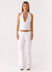 Josephina Pant - White