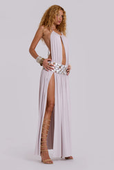 Oryx Maxi Dress with Shells