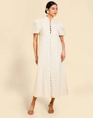 Elliana Barong Midi Dress