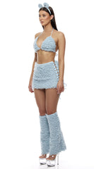 Extra Stuffed Four Piece Teddy Bear Costume Set - Image 3