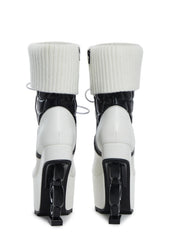 X Monster High Phantom Platform Boots