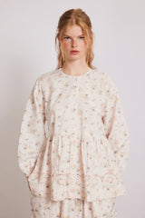 gretchen blouse - vintage ditsy