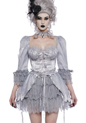 Cake Queen Costume and Wig Set - Ghost