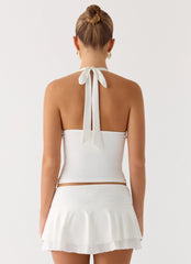 Illuminate Mini Skort - White