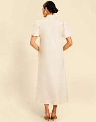 Elliana Barong Midi Dress