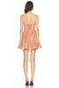 Luna Corset Mini Dress In Peony