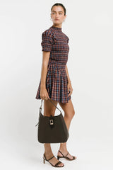 Maria Plaid Mini Dress