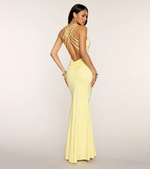 Caitlyn Strappy Open Back Formal Dress