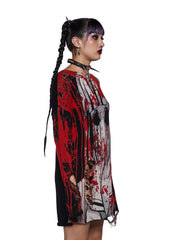Analog Horror Oversized Sweater