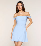 Sparkling Glitter A-Line Mini Dress