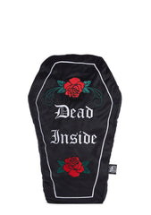 Dead Inside Throw Pillow