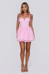 Desert Air Mini Dress Pink
