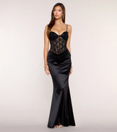 Brynn Rhinestone Corset Mermaid Formal Dress