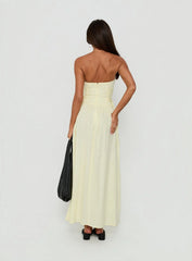 So Far So Good Maxi Dress Butter