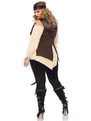 Plus Captain Blackheart Pirate Costume
