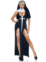 Sultry Sinner Nun Costume