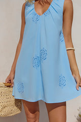Love For The Moment Mini Dress Blue