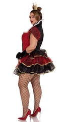Plus Size Queen Of Hearts Costume - Image 3