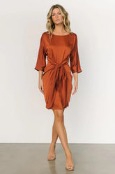 Theo Mini Dress | Copper