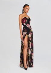 Nicole Silk Chiffon Dress