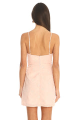 Mulan Mini Dress Blush