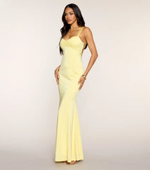 Caitlyn Strappy Open Back Formal Dress