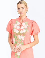 Elliana Barong Midi Dress