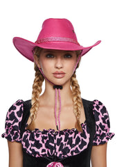 Pink Old Town Cowboy Hat