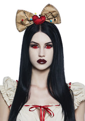 Cursed Heart Bow Headband